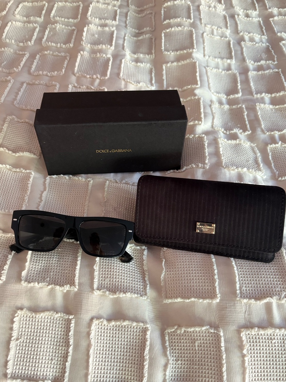 Like New Dolce & Gabbana Men’s Sardegna 2024 Sunglasses with Case and Box